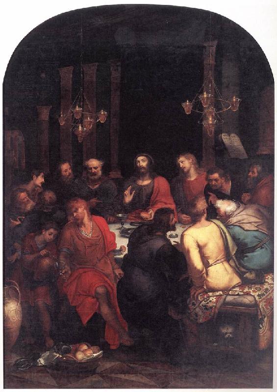 VEEN, Otto van The Last Supper r Norge oil painting art
